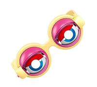 Gafas novedosas: gafas ligeras con parpadeo de mordaza, parpadeantes de estilo rendimiento de broma divertidas con función de parpadeo manual | Niños Niños Niñas Jóvenes Espectáculos Fiest