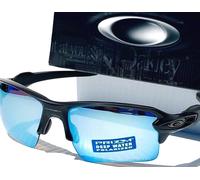 Gafas Oakley Flak 2.0 Mate Negro Polarizadas Lente Deep Water H2O 9188-58