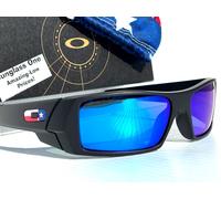 Gafas Oakley Gascan Matte Black Texas Polarizadas Galaxy Blue 9014-40