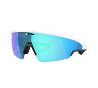 Oakley Unisex Oakley Meta OW8001 Vanguard 800106 Gafas inteligentes O_MATTER Blanco Gris Geométrico Reflejado Prizm