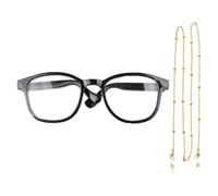 Gafas para disfraz de perro, gafas para ropa, gafas de ojos con cadenas, cosplay, Halloween, Navidad, mascarada, cachorro, gatito, movimiento de la cabeza de la ropa para reuniones, escenarios, viajes