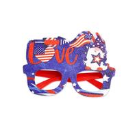 Gafas para el Día de la Independencia, para fiestas, celebran con y Spirit Festivitys, decoración de letras de EE. UU