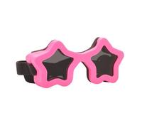 Gafas para Perros con Forma de Estrella, Marco de contra Gafas, Puente Flexible modificable, fácil de Limpiar, Limpio para expediciones en Desierto, Delgada para Mascotas
