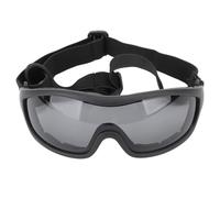 Gafas para Perros con Protección contra el Viento y el Polvo UV, Gafas para Mascotas con Correa Ajustable para Perros y Gatos, Lentes de PC Inastillables (Grey)