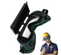 Gafas Para Soldar Y Esmerilar: Gafas De Seguridad Con Frente Abatible Y Protección UV/IR Para Soldadura Por , Esmerilado Soldadura Fuerte | Antipolvo Resistente A Impactos Para Proyectos De So
