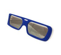 Gafas pasivas 3D - Gafas de teatro ultraligeras, diseño cómodo que no parpadea, gafas de visualización de video duraderas | Accesorios para ver películas de cine para experiencia de entretenimiento de