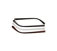 Gafas Patilla Patilla 10 pares de gafas de resorte de PC de Negro transparente de 8mm de ancho, punta de pierna de plástico for gafas, accesorios de reparación(Pc05 Brown)