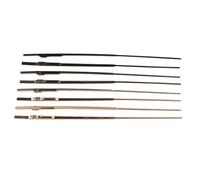 Gafas Patilla Patilla 10 pares de patillas de gafas de Metal con resorte de 2,4mm de ancho for accesorio de reparación T27#(T27 Grey)