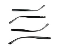 Gafas Patilla Patilla 20 piezas PC gafas negras templo plástico pierna punta marco óptico gafas piezas de reparación(Mod.3032 Brown)