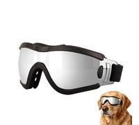 Gafas Perrunas,Gafas Seguras Antiviento Mascotas - Protección Ocular para Perros,para Verano, Senderismo, Playa Y Al Aire Libre, Montar A Caballo, Conducir Y Tamaño Mediano O Grande