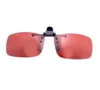 Gafas polarizadas con clip de filtro de color para mejorar la visión en condiciones de poca luz, filtro de bloqueo de luz para gafas/gafas