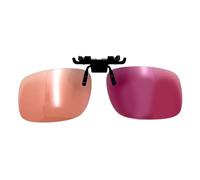 Gafas polarizadas con clip de filtro de color para mejorar la visión en condiciones de poca luz, filtro de bloqueo de luz para gafas/gafas
