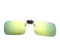 Gafas polarizadas con clip de filtro de color para mejorar la visión en condiciones de poca luz, filtro de bloqueo de luz para gafas/gafas