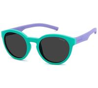 GAFAS POLAROID KIDS - MODELO: PLD 8019/S C: AQUA EYE SIZE: 45 BRIDGE SIZE: 19/Polarized: Y Salud y cuidado personal