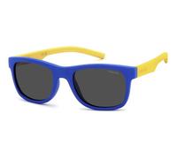 GAFAS POLAROID KIDS - MODELO: PLD 8020/S C: BLUE YELLOW EYE SIZE: 46 BRIDGE SIZE: 18 / POLARIZED: Y Cuidado personal y salud