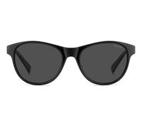 Polaroid Junior Polaroid PLD 8066/S 807/M9 Gafas de sol Policarbonato Negro Gris Cuadrada Polarizado