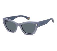 GAFAS POLAROID - Modelo: PLD 6237/S/X_ C: AZURE/Eye size: 52 - Tamaño del puente: 20 Cuidado personal y salud