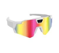 Gafas POV Gafas De Sol De Béisbol 4K, Gafas Inteligentes De Grabación De Video, Grabación De Actividades Al Aire Libre, For Hombres Y Mujeres Deportes, Acción Al Aire Libre Y Uso Diario(Colorful-B)