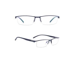 Gafas progresivas inteligentes para presbicia, miopía y astigmatismo, lente azul ajustable 400 grados
