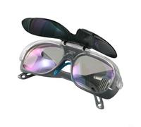 Gafas protectoras de soldadura con marco ligero y patas ajustables, diseñadas para proteger los ojos de chispas y desechos durante tareas de soldadura eléctrica