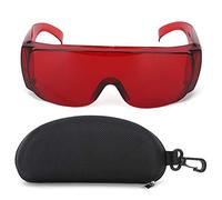 Gafas Protectoras Láser 405-1064nm con Filtro Luz 80% para Protección Ocular Seguridad Óptica Rojo Gafas Seguridad Ocular Láser Protección Visual