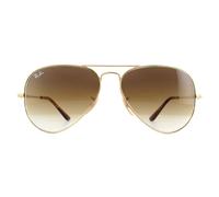 Gafas Ray-Ban Aviator Metal II RB3689 Gold Brown Gradient M 58 mm