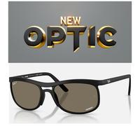 Gafas Ray Ban RB4452CH 601S87 Chromance LITEFORCE Black Polarized New