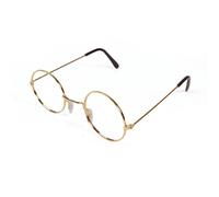 Gafas Redondas De Abuela Vieja Con Montura Dorada Para Disfraz De Santa