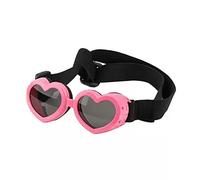 Gafas resistentes al viento para mascotas, para deportes de nieve, perros, ojos de nieve, plegables, en forma de corazón, para perros calientes