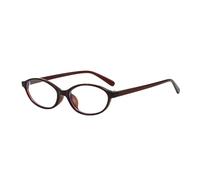 Gafas retro ovaladas estilo años 90, adecuadas para caras pequeñas, gafas de luz azul (dorado, 14,5 cm)