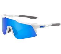Gafas Speedcraft XS blanco mate (azul) - 100%