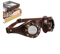 Gafas Steampunk - Gafas Steampunk de Halloween - Gafas de sol de ajustables para hombres del desierto, montañismo, mujeres, de cosplay, convenciones de anime