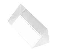 Gafas triangulares de cristal arcoíris, grande, regalo fotográfico, equipo experimental, óptica, prisma triangular