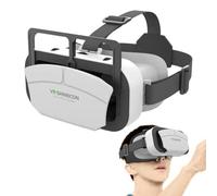 Gafas VR - Auriculares ajustables para adultos, diseño de ajuste cómodo | Experiencia visual inquietante para ver películas, lentes de alta claridad con estructura ligera para smartphone de 4,5 a 7,0