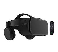Gafas VR Auriculares Bluetooth VR para iPhone/Samsung... Gafas de Realidad Virtual 3D con Control Remoto inalámbrico, Gafas VR para películas y Juegos compatibles con Android/iOS (Negro)