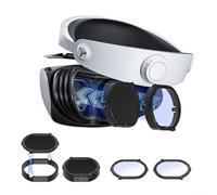 Gafas VR con fuerza para PS VR2, filtro de luz azul, marco de cambio rápido de ABS para auriculares PlayStation VR2, accesorios para lentes de corrección de miopía, color negro