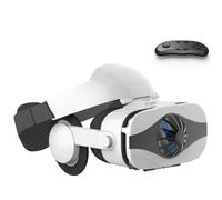 Gafas VR, Gafas de Virtual Reality 3D, VR Gafas con Controlador Bluetooth, Compatibles con Dispositivos Android y iPhone 4,7-7,2 Pulgadas, para niños y Adultos(D)