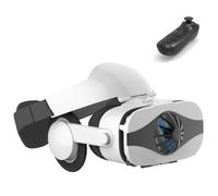 Gafas VR, Gafas de Virtual Reality 3D, VR Gafas con Controlador Bluetooth, Compatibles con Dispositivos Android y iPhone 4,7-7,2 Pulgadas, para niños y Adultos(B)