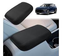 GAFAT Compatible con 2025 Hyundai Kona SX2 2026-2024 Reposabrazos Central Cubierta, Kona EV 2025 Kona Hybird Consola Central Reposabrazos Protección, PU microfibra cuero tapizado, Kona SX2 Accesorios
