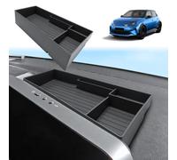 GAFAT Compatible con Alpine A290 A5E 2025 2026 2027 Organizador de consola central, caja de almacenamiento detrás del Toucscreen de 10,1 pulgadas, nuevo AIpine A290 GT GTS, accesorios con alfombrillas