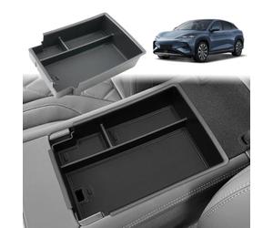 GAFAT Compatible con BYD Sealion 7 2025 2026 2027 Organizador de consola central, reposabrazos de almacenamiento para Sealion 7 EV eléctrico, con alfombrillas antideslizantes, accesorios precisos