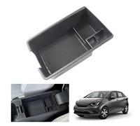 GAFAT Compatible con Honda Jazz IV GR Hybrid 2020-2025 2026 Consola Central Caja de Almacenamiento, Jazz Facelift Reposabrazos Organizador Bandeja Guantera, Jazz 2025 Accesorios