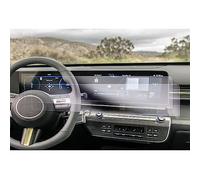 GAFAT Compatible con Hyundai Kona SX2 2024-2026 2027 12,3" Navigation+ Digital Cluster Protector de Pantalla, Nano Protector, Kona 2025 Accesorios, Antigolpes, 6H Antiarañazos [2 PZS]