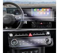 GAFAT Compatible con Hyundai Tucson NX4 Facelift 2025 2026 12,3" Navigation + Protector de Pantalla de Aire Acondicionado, Nano Protector de Pantalla Resistente a Golpes 6H Antiarañazos, Accesorios