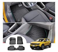 GAFAT Compatible con Jeep Avenger EV Electric 2025 2026-2023 Alfombrillas Delanteras, Nuevo Avenger EV TPE para Todo Tipo de Clima, Escaneo 3D Original Borde Alto 5-7 CM [No para Gasolina & Hybrid]