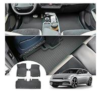 GAFAT Compatible con Kia EV6 2021 2022 2023 Alfombrillas de Goma, EV6 Originales Escaneado 3D TPE Borde Alto, EV6 Alfombrillas, EV6 Accesorios