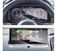 GAFAT Compatible con Nissan Qashqai J12 e-Power/Juke 2024 /X-Trail T33 2023 2024 2025 12,3" Navegación + Cockpit Protector de Pantalla, 12,3 Pantalla de Cristal, 9H Antiarañazo [2 Piezas]