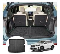 GAFAT Compatible con Nuevo BMW X1 iX1 U11 2023-2025 2026 Alfombrilla de Maletero, Fácil de Plegar, X1 2024 TPE Todo Tipo de Clima, Original Escaneo 3D Borde Alto Multifunción, X1 U11 Accesorios