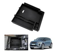 GAFAT Compatible con Range Rover Evoque 2019-2025 2026 Consola Central Caja de Almacenamiento, Evoque L551 Reposabrazos Organizador Bandeja Guantera, Accesorios Evoque