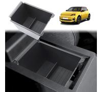 GAFAT Compatible con Renault 5 E-Tech 4 E-Tech EV 2025 2026 2027 Organizador Consola Central, R5 R4 Electrico Accesorios Reposabrazos Almacenamiento, con Alfombrillas Antideslizantes, Ajuste Preciso